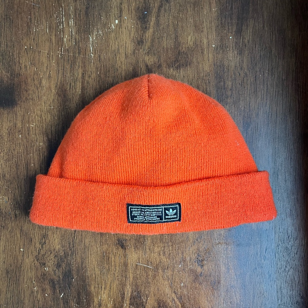 Adidas Orange Beanie
